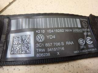 Ремень безопасности с пиропатроном Volkswagen Passat B7 2012г. 3C1857706SRAA - Фото 7