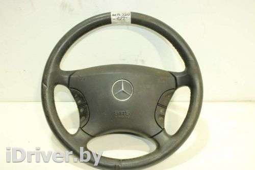 Подушка безопасности водителя Mercedes S W220 2001г.  - Фото 1