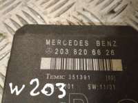 Блок комфорта Mercedes C W203 2002г. A2038201285 - Фото 2