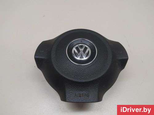 Подушка безопасности водителя Volkswagen Polo 6 2010г. 6R0880201J81U - Фото 1