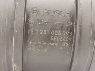 Расходомер воздуха BMW 3 E90/E91/E92/E93 2010г. 13628506409, 0281006093 - Фото 8