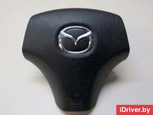 Подушка безопасности в рулевое колесо Mazda 6 3 2004г. GJ6A57K00C02 Mazda - Фото 1