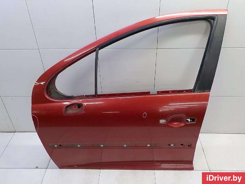 Дверь передняя левая Peugeot 207 2007г. 9002X5  - Фото 2