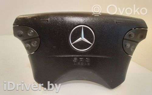 Подушка безопасности водителя Mercedes CLK W208 2000г. 2104600311, 989b510x, 06012775605 , artKLI49935 - Фото 1