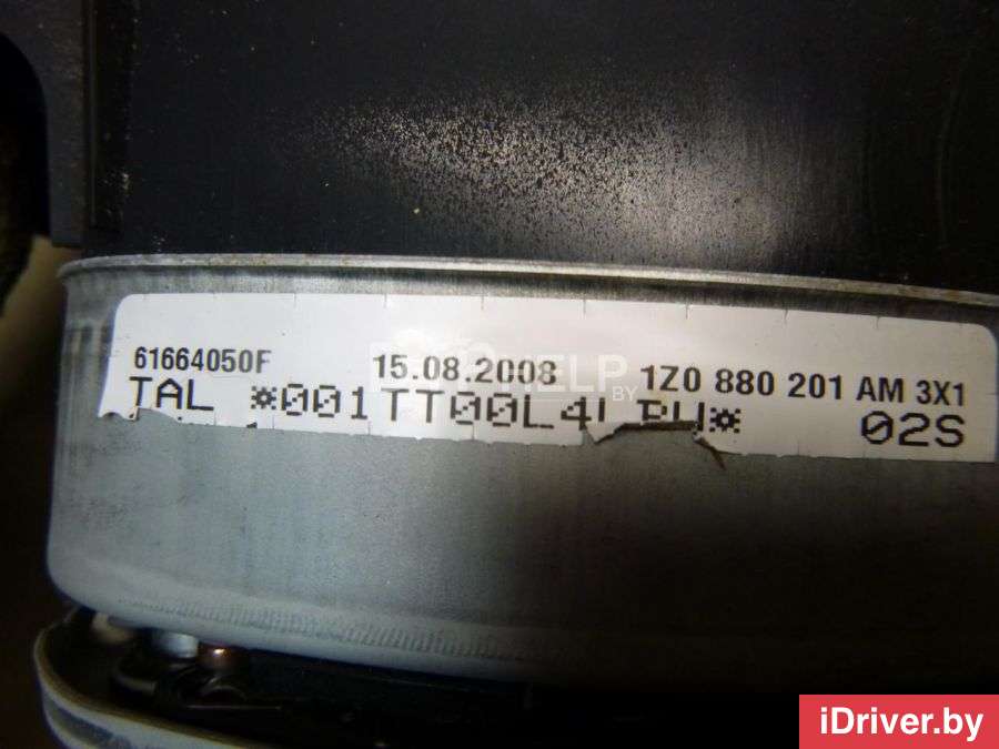 Подушка безопасности в рулевое колесо Skoda Octavia A5 2005г. 1Z0880201AM3X1  - Фото 5