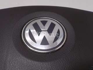 Подушка безопасности в рулевое колесо Volkswagen Phaeton 2003г. 3D0880203B4B1 - Фото 6