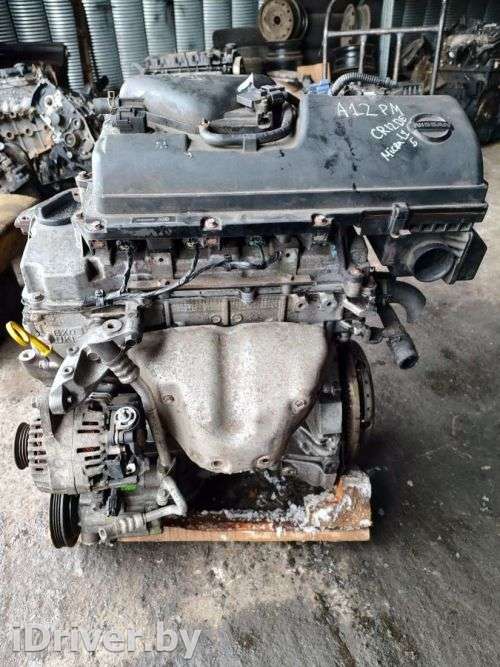 Двигатель  Nissan Micra K12 1.2  Бензин, 2004г. CR12DE  - Фото 1