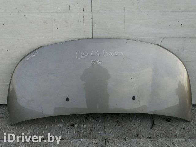 Капот Citroen C3 Picasso 2009г.  - Фото 1