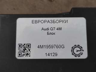 Блок управления сиденьем Audi Q8 2020г. Номер по каталогу: 4M1959760G - Фото 2