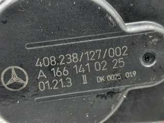 Заслонка дроссельная Mercedes A W168 1999г. A1661410225, 408238127002 - Фото 5