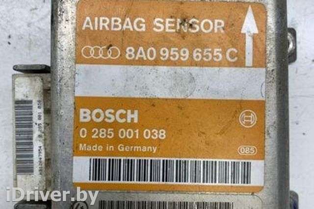 Блок AirBag Audi A8 D2 (S8) 1998г. 8A0959655C, 0285001038 , art10350831 - Фото 1