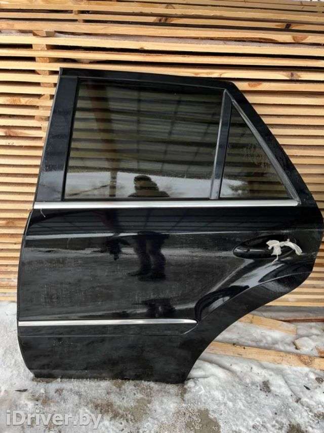 Стекло двери задней левой Mercedes ML W164 2008г.  - Фото 1