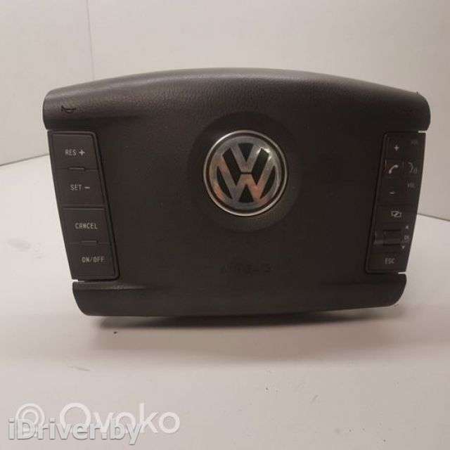 Подушка безопасности водителя Volkswagen Phaeton 2006г. 3d0880201bl , artAGV11549 - Фото 1