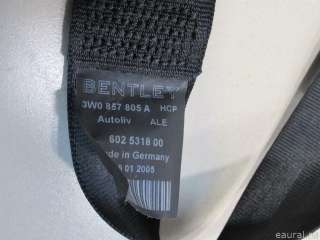 Ремень безопасности с пиропатроном Bentley Continental 3 2005г. 3W0857805A VAG - Фото 5