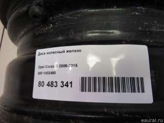 1002495 GM Диск колесный железо Opel Corsa D Арт E80483341, вид 8