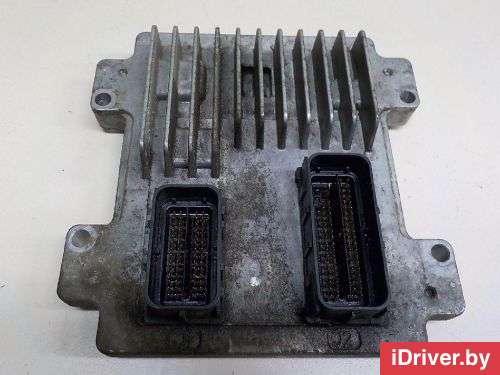 Блок управления двигателем Chevrolet Spark M400 2012г. 12642927 - Фото 1