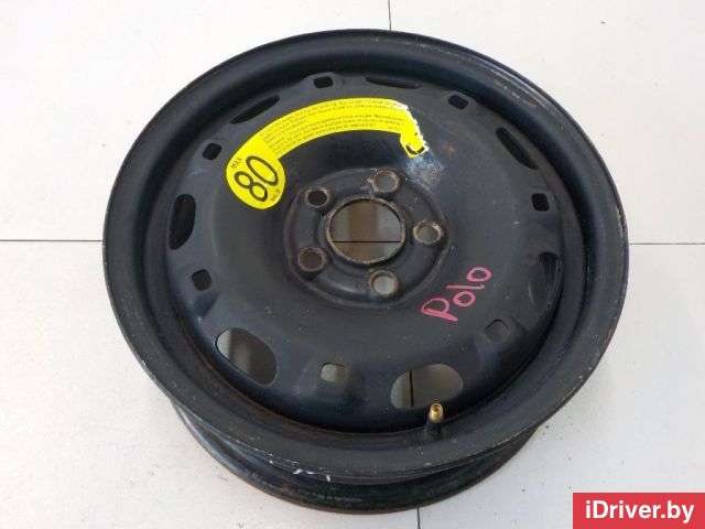 Диск колесный железо к Seat Ibiza 4 6Q0601027R03C VAG - Фото 1