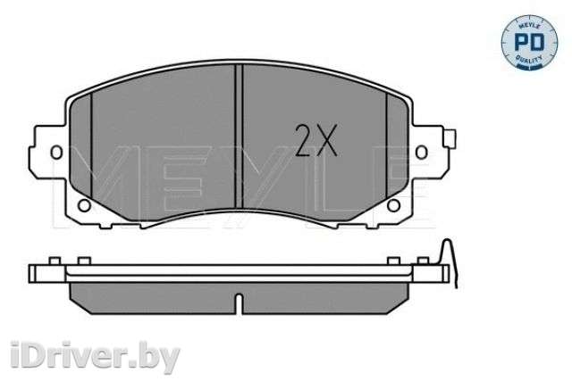 Тормозные колодки комплект Subaru Impreza 5 2000г. 0252220117pd meyle - Фото 1