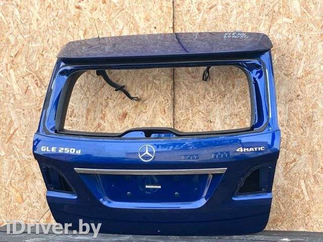 Крышка багажника (дверь 3-5) Mercedes ML/GLE w166 2017г. A1667405000 - Фото 1