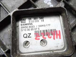 Блок управления двигателем Opel Vectra C 2003г. 55562443 - Фото 4