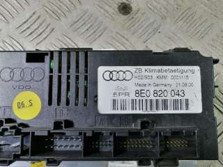 Переключатель отопителя (печки) Audi A4 B6 2001г. 8E0820043C - Фото 2