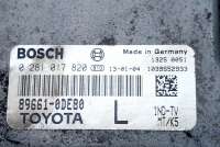 Блок управления двигателем Toyota Yaris 1 2013г. 89661-0DE80, 0281017820 , art3413719 - Фото 4