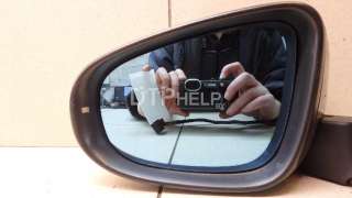 Зеркало левое электрическое Volkswagen Touran 2 2011г.  - Фото 3