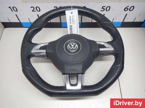 Рулевое колесо для AIR BAG (без AIR BAG) Volkswagen Scirocco 2010г. 1K8419091GYCQ VAG - Фото 1