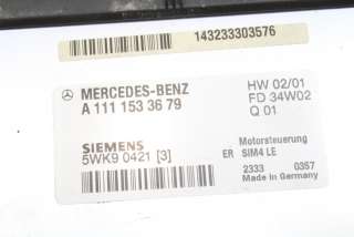 Блок управления двигателем Mercedes CLK W208 2001г. A1111533679, 5WK90421 , art10327693 - Фото 4