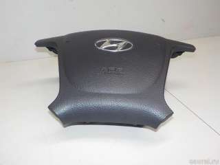 Подушка безопасности в рулевое колесо Hyundai Santa FE 2 (CM) 2007г. 569002B010WK - Фото 2