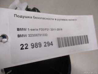 Подушка безопасности водителя BMW X4 F26 2012г. 32306791332 - Фото 9