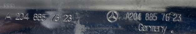 Диффузор Заднего Бампера Mercedes GLK X204 2008г. a2048857523 , artVPB5219 - Фото 4