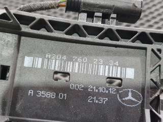 скелет ручки наружной передней левой Mercedes SLK r172 2012г. A2047602334 - Фото 7