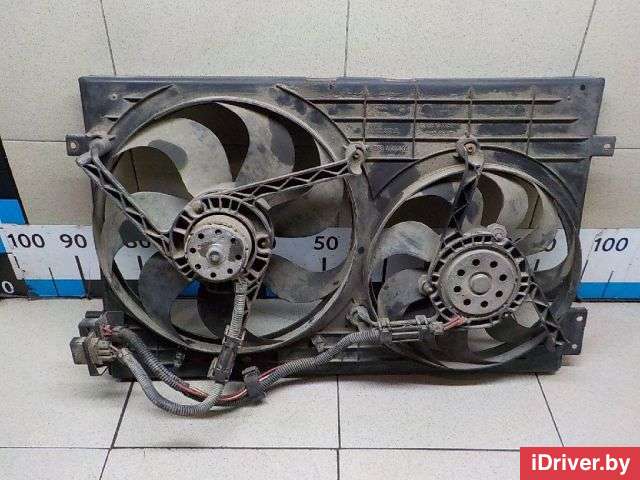 Вентилятор радиатора Skoda Octavia A4 1998г.  - Фото 1