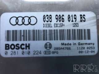 Блок управления двигателем Audi A6 C5 (S6,RS6) 2001г. 038906019bs, 0281010224, edc15p , artLIU6 - Фото 2