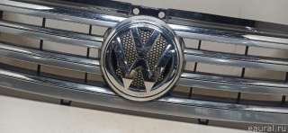 Решетка радиатора Volkswagen Phaeton 2004г. 3D0853651AGGOY VAG - Фото 9