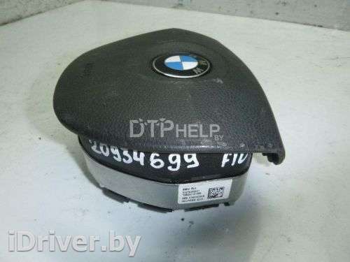 Подушка безопасности в рулевое колесо BMW 5 F10/F11/GT F07 2010г.  - Фото 1