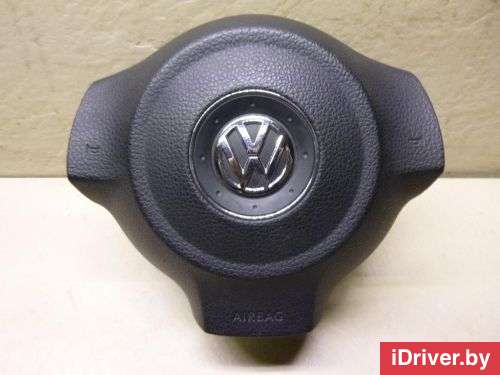 Подушка безопасности водителя Volkswagen Polo 6 2010г. 6R0880201G81U - Фото 1