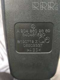 Замок ремня безопасности Mercedes C W204 2012г. 34043153b , artZVG33654 - Фото 7