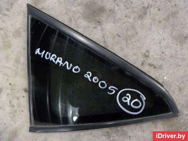 Стекло кузовное глухое левое Nissan Murano Z52 2006г.  - Фото 1