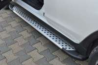 Защита штатного порога боковые подножки Artemis Volkswagen Caravelle T5 2003г.  - Фото 4