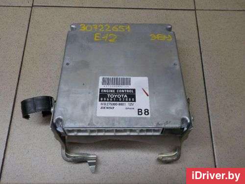 Блок управления двигателем Toyota Corolla E120 2002г. 8966102B80 - Фото 1