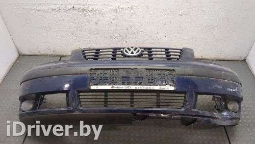 Бампер Volkswagen Sharan 1 restailing 2000г.  - Фото 1
