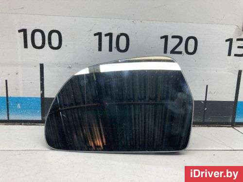 Стекло зеркала левого Audi A8 D3 (S8) 2013г. 4F0857535AJ VAG - Фото 1