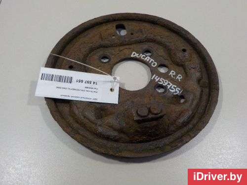 Кожух защитный тормозного диска Peugeot Boxer 1 2000г. 9949466 Fiat - Фото 1