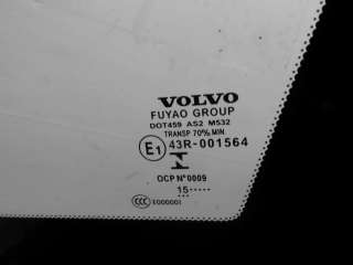 Стекло кузовное боковое правое Volvo V60 2016г.  - Фото 2