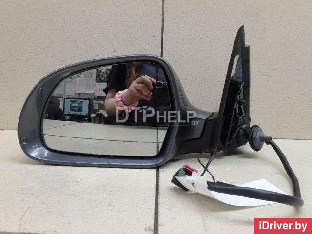 Зеркало левое электрическое Audi Q3 1 2013г.  - Фото 1