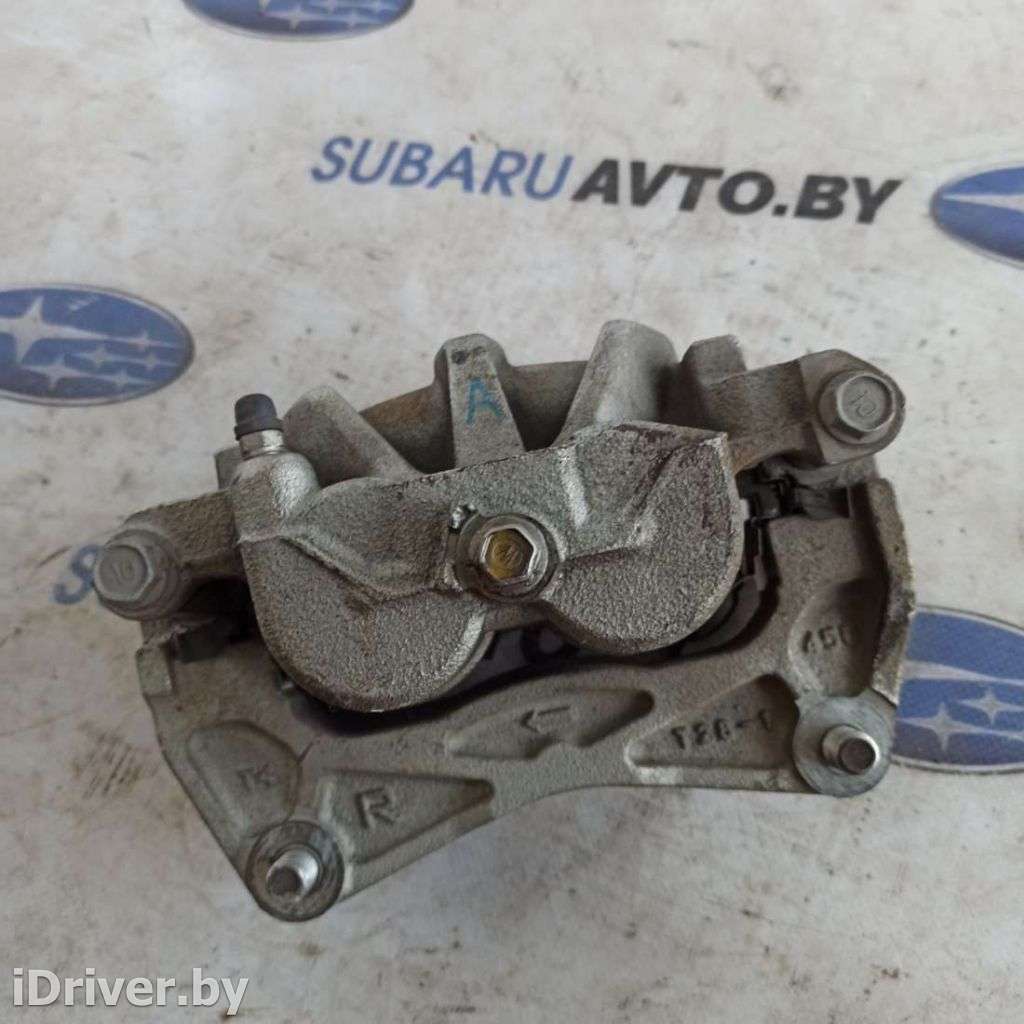 Суппорт тормозной передний правый Subaru Outback 3 2007г.   - Фото 4