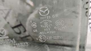 Стекло двери задней левой Mazda CX-5 1 2012г.  - Фото 3