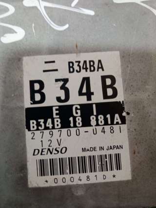 Блок управления двигателем Mazda Demio 1 1998г. 2797000481,B34BA - Фото 2